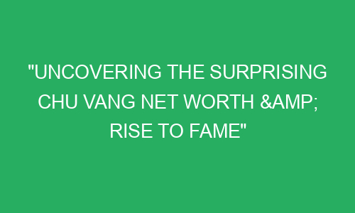 The Surprising Truth about Joey Jones Net Worth: Uncovering the Rise of a Football Superstar